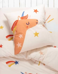 Linge De Lit Enfant Coton - Imprimé Princesse Et Licorne -Valeurs des doublures de lit. 100905 C01 zoomx vue4