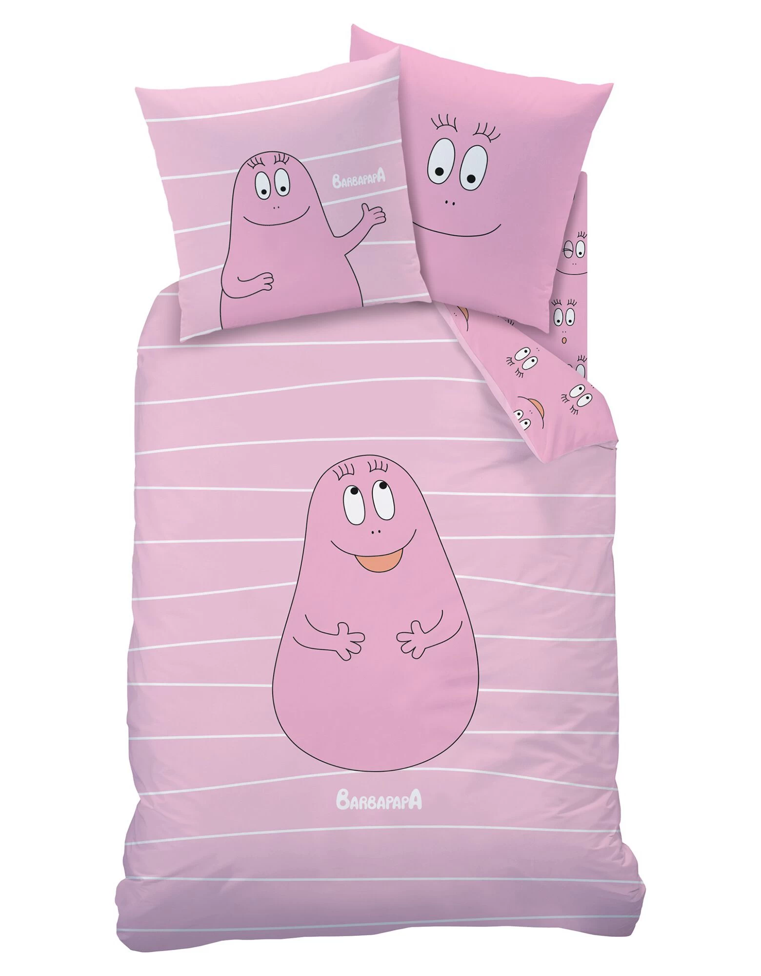 Parure De Lit Enfant Barbapapa® - Coton 2 Parure De Lit Enfant Barbapapa® - Coton – Image 2