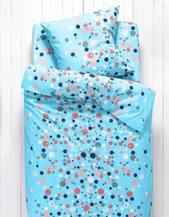 Linge De Lit Enfant Pétillant - Coton Imprimé Bulles Multicolores -Valeurs des doublures de lit. 100929 C02 zoomx vue3