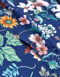 Linge De Lit Kelly En Coton Imprimé Floral -Valeurs des doublures de lit. 100943 C00 zoom detailRFP