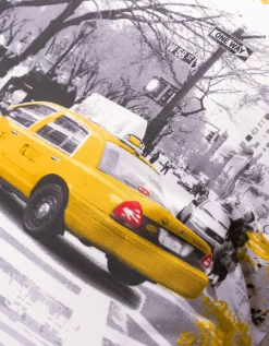 Linge De Lit Enfant Drive - Polycoton Imprimé Taxis New-yorkais -Valeurs des doublures de lit. 100961 C01 zoomx vue6