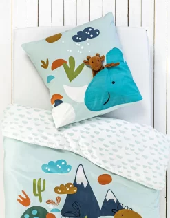 Parure De Lit Dinosaure Relief - Coton -Valeurs des doublures de lit. 100971 C01 zoomx vue3