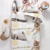 Linge De Lit Enfant Mimie - Coton Imprimé Chats
