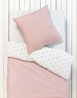 Parure De Lit Enfant Fleurie - Gaze De Coton 11 Parure De Lit Enfant Fleurie - Gaze De Coton -Valeurs des doublures de lit. 100977 C01 zoomx vue5