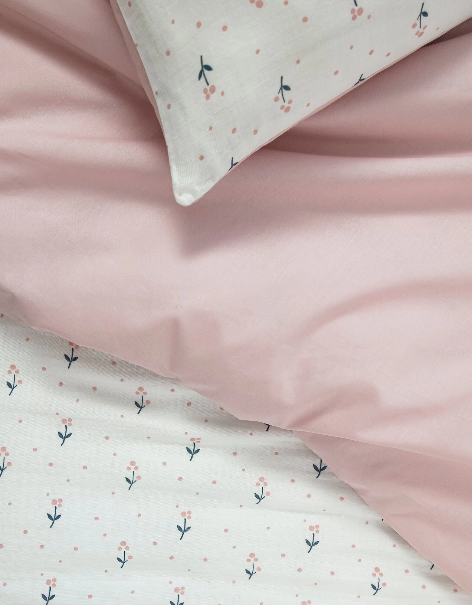 Parure De Lit Enfant Fleurie - Gaze De Coton 6 Parure De Lit Enfant Fleurie - Gaze De Coton – Image 6