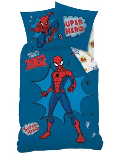 Parure De Lit Spiderman Super Hero - Coton 5 Parure De Lit Spiderman Super Hero - Coton -Valeurs des doublures de lit. 100987 C01 zoomx vue3