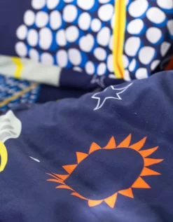 Linge De Lit Enfant Pao - Coton Imprimé Espace -Valeurs des doublures de lit. 100989 C01 zoomx vue7