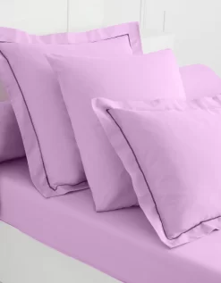 Linge De Lit Uni Coton -Valeurs des doublures de lit. 101100 C03 zoomx vue t