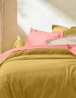 Linge De Lit Uni Coton 14 Linge De Lit Uni Coton -Valeurs des doublures de lit. 101101 C09 zoomx vue5