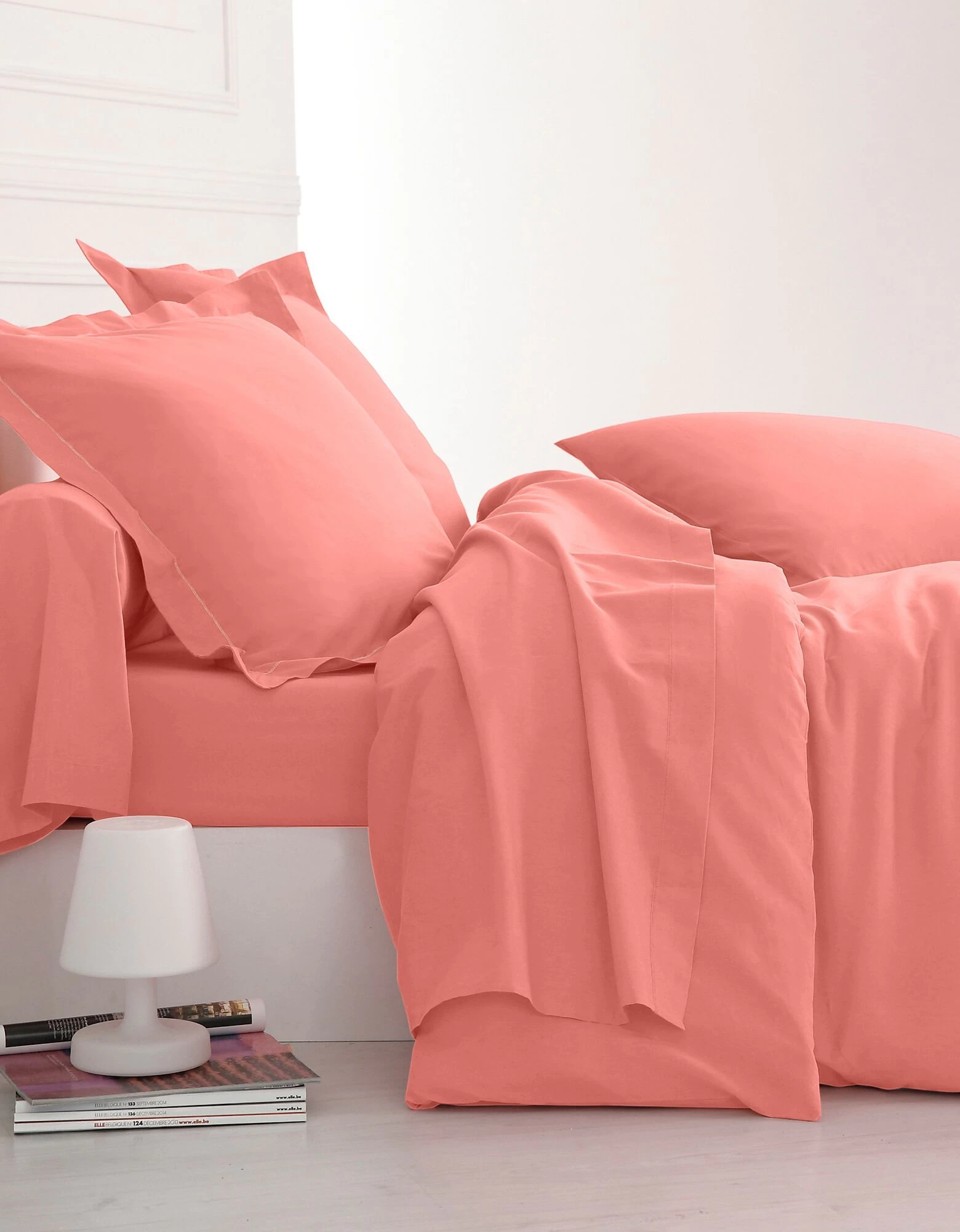 Linge De Lit Uni Coton 10 Linge De Lit Uni Coton – Image 10