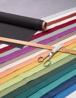 Tissu Au Mètre Uni - Coton 5 Tissu Au Mètre Uni - Coton -Valeurs des doublures de lit. 101104 C04 zoomx vue3