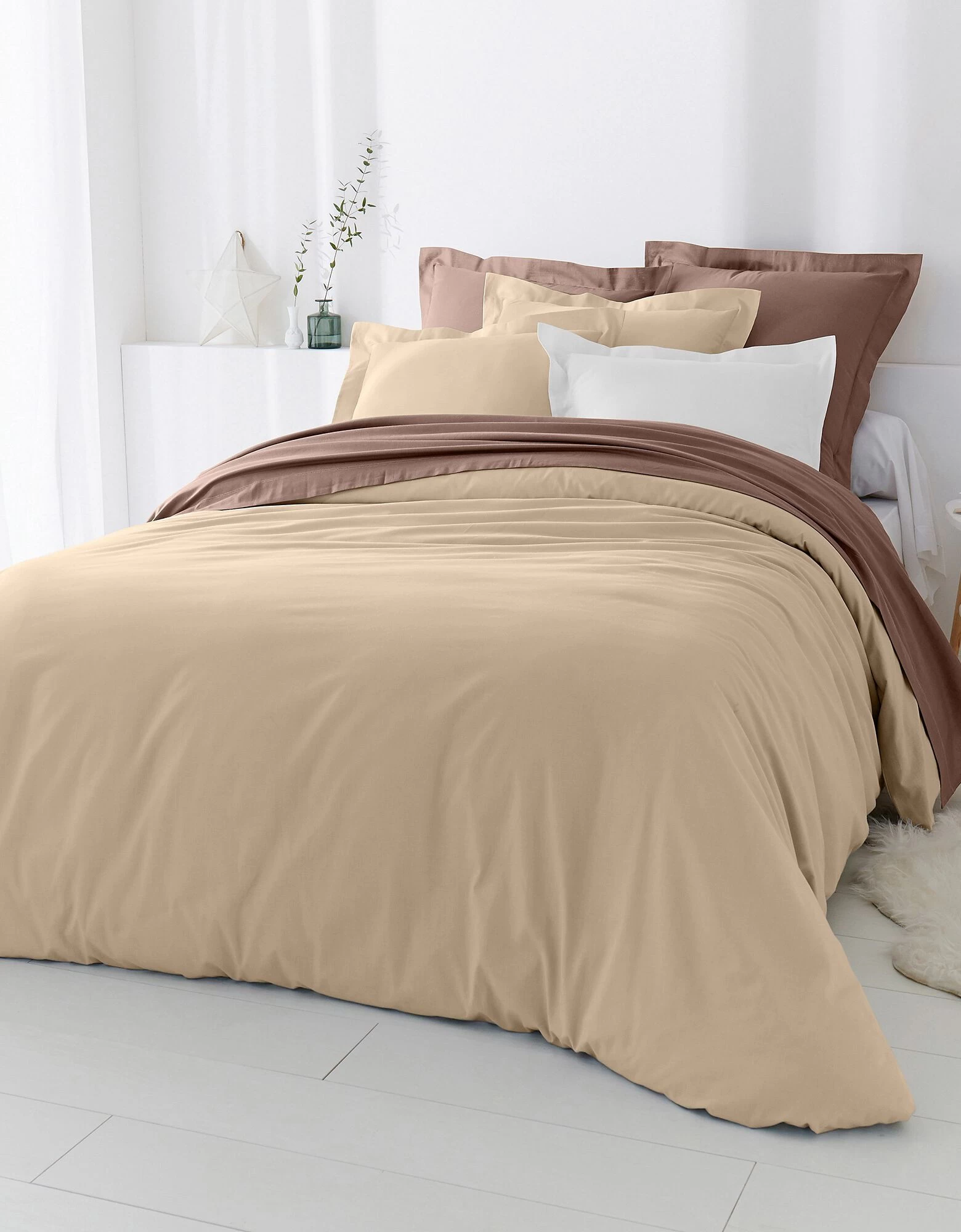 Linge De Lit Uni Polycoton 1 Linge De Lit Uni Polycoton