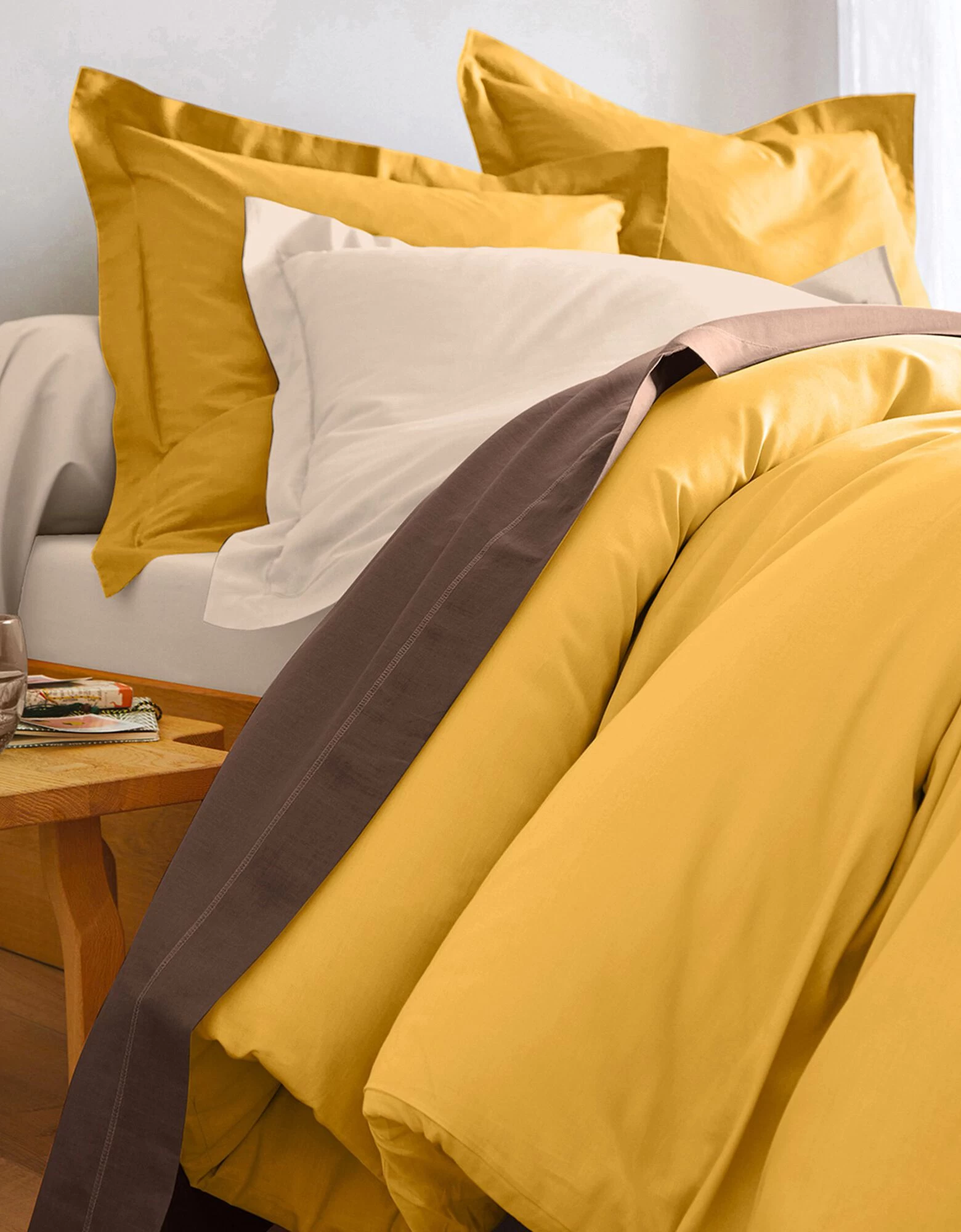 Linge De Lit Uni Polycoton 4 Linge De Lit Uni Polycoton – Image 4