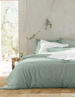 Linge De Lit Uni Polycoton