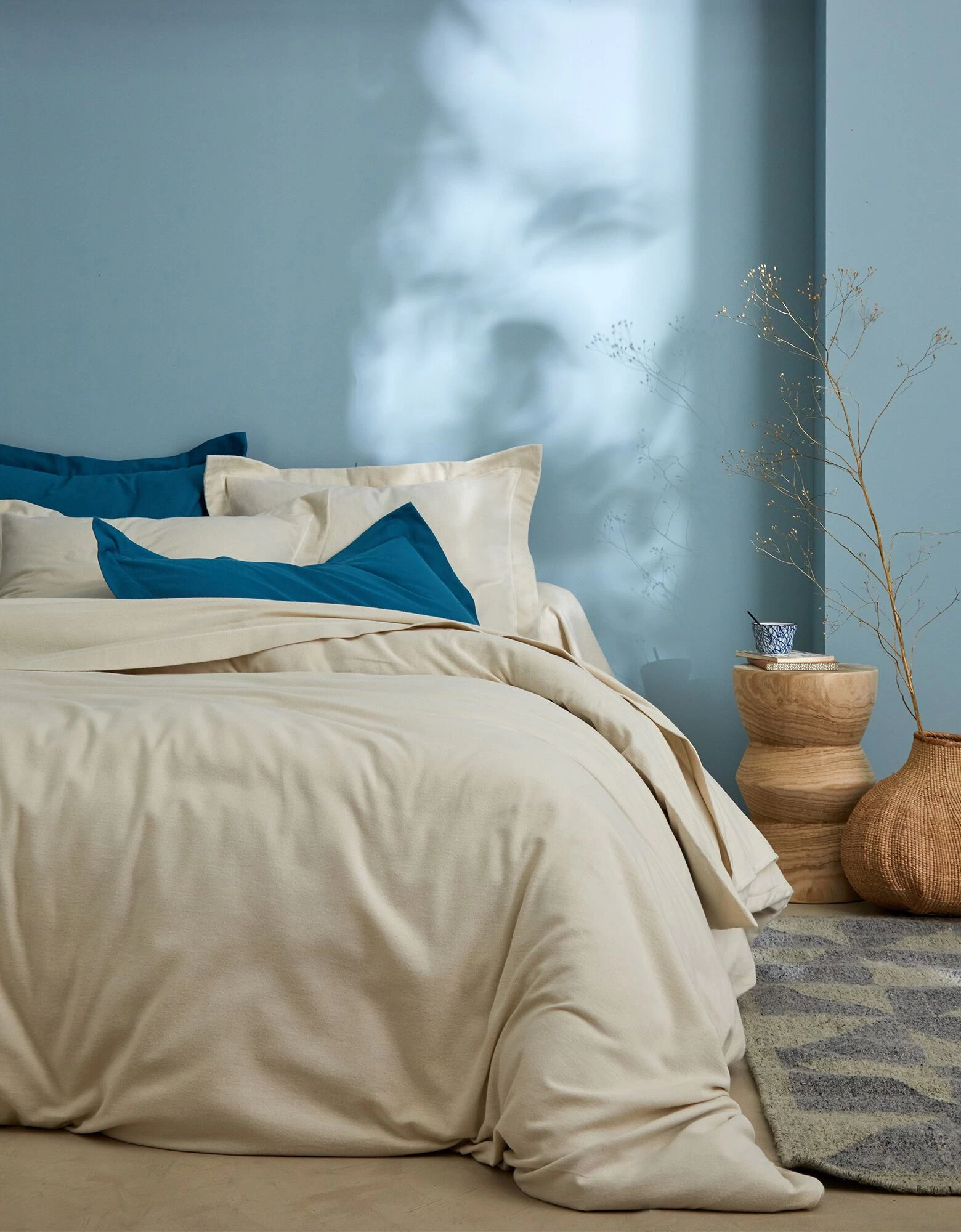 Linge De Lit Uni Flanelle 2 Linge De Lit Uni Flanelle – Image 2