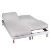 Drap-housse Uni Sommier Articulé Jersey Bonnets 27 Cm