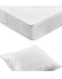 Kit Jetable 1 Ou 2 Personnes : Protège-oreillers + Protège-matelas Forme Housse - Lot De 10