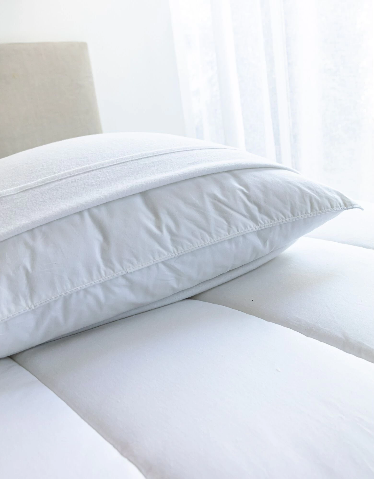 Sous-taie Molleton Absorbant - Lot De 2 1 Sous-taie Molleton Absorbant - Lot De 2