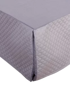 Cache-sommier Intégral Motif Petit Losange Volant Droit