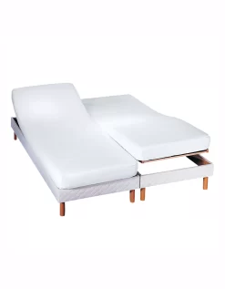 Protège-matelas Tête Et Pieds Relevables Molleton Bi-extensible Absorbant