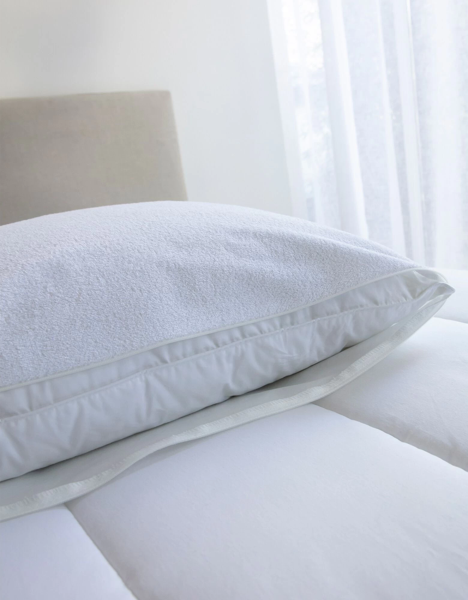 Sous-taie éponge Imperméable Anti-acariens Bi-ome® 1 Sous-taie éponge Imperméable Anti-acariens Bi-ome®