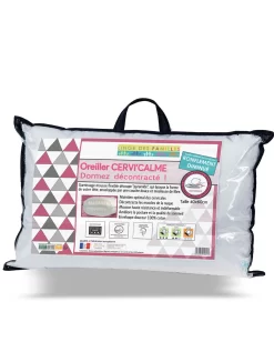 Oreiller Anatomique Cervi-calme - Confort Ferme -Valeurs des doublures de lit. 111803 C01 zoomx vue3