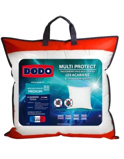 DODO Oreiller Anti Punaises De Lit Et Antiacarien Confort Medium 5 DODO Oreiller Anti Punaises De Lit Et Antiacarien Confort Medium -Valeurs des doublures de lit. 111825 C01 zoomx vue3