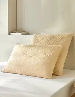 Oreiller Matelassé Laine Qualité Supérieure Confort Ferme