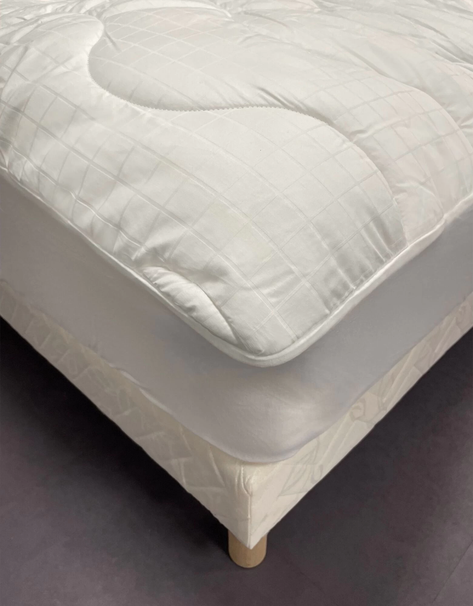 Surmatelas Luxe Royal Enveloppe Satin De Coton 1 Surmatelas Luxe Royal Enveloppe Satin De Coton