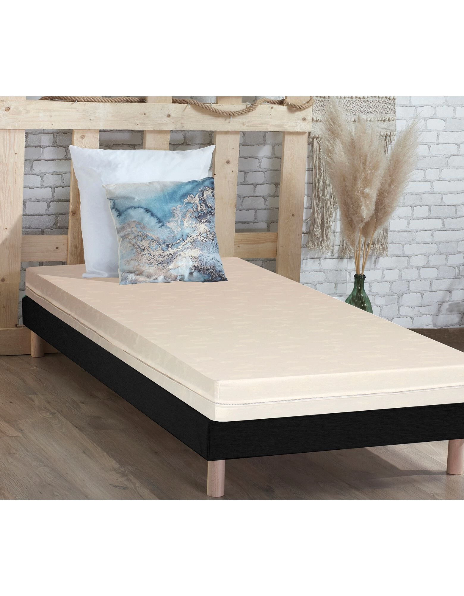 Matelas Mousse Déhoussable Qualité Hôtellerie 1 Matelas Mousse Déhoussable Qualité Hôtellerie