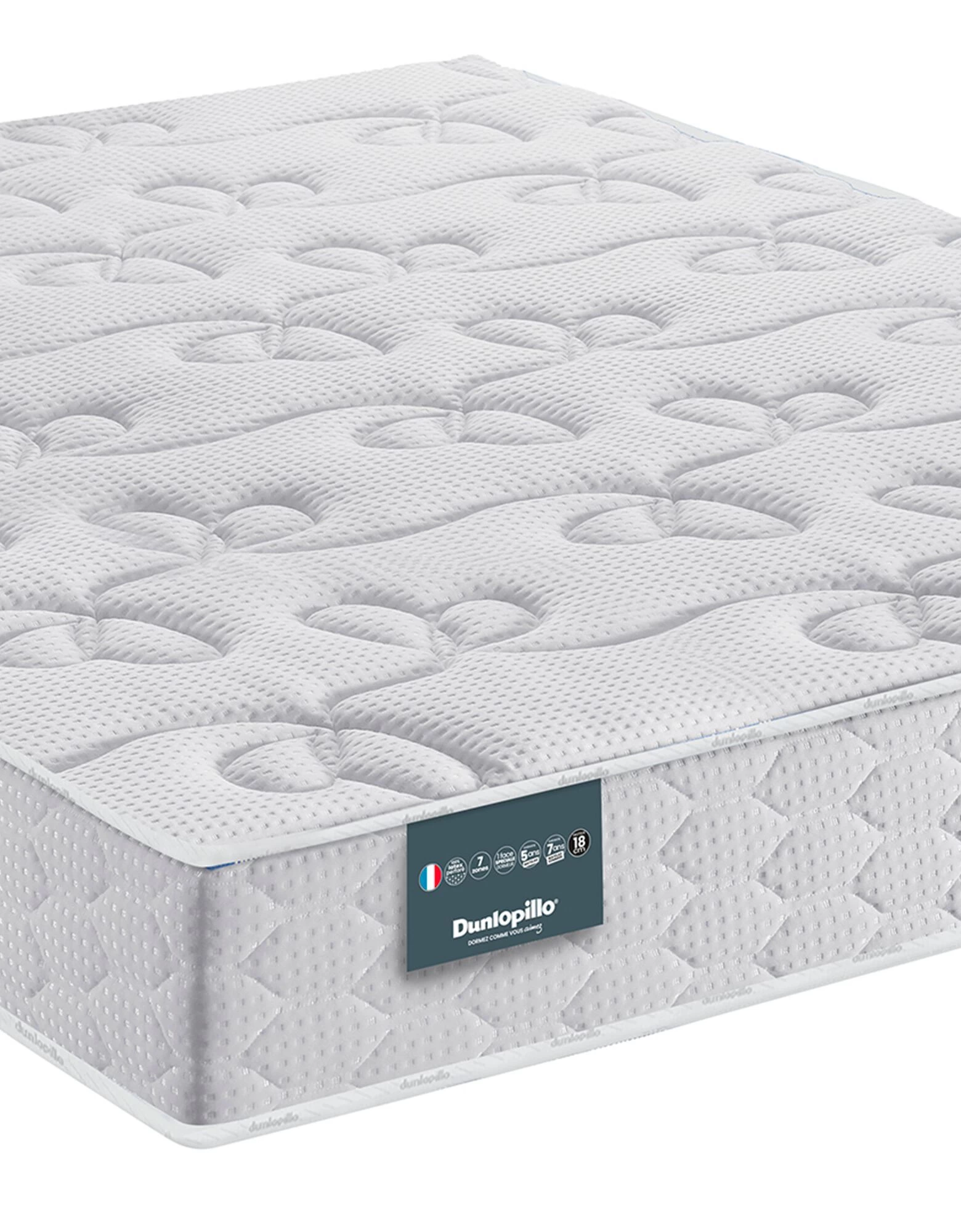 Matelas Latex Dunlopillo® Haut. 18 Cm, Confort Ferme 2 Matelas Latex Dunlopillo® Haut. 18 Cm, Confort Ferme – Image 2