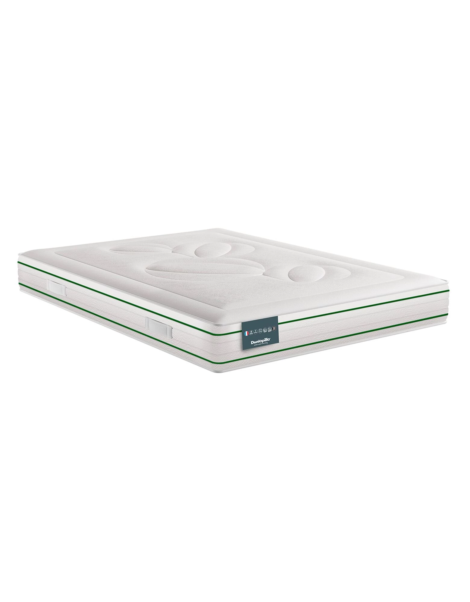 Matelas Latex Dunlopillo® Haut. 22 Cm, Confort Ferme 1 Matelas Latex Dunlopillo® Haut. 22 Cm, Confort Ferme
