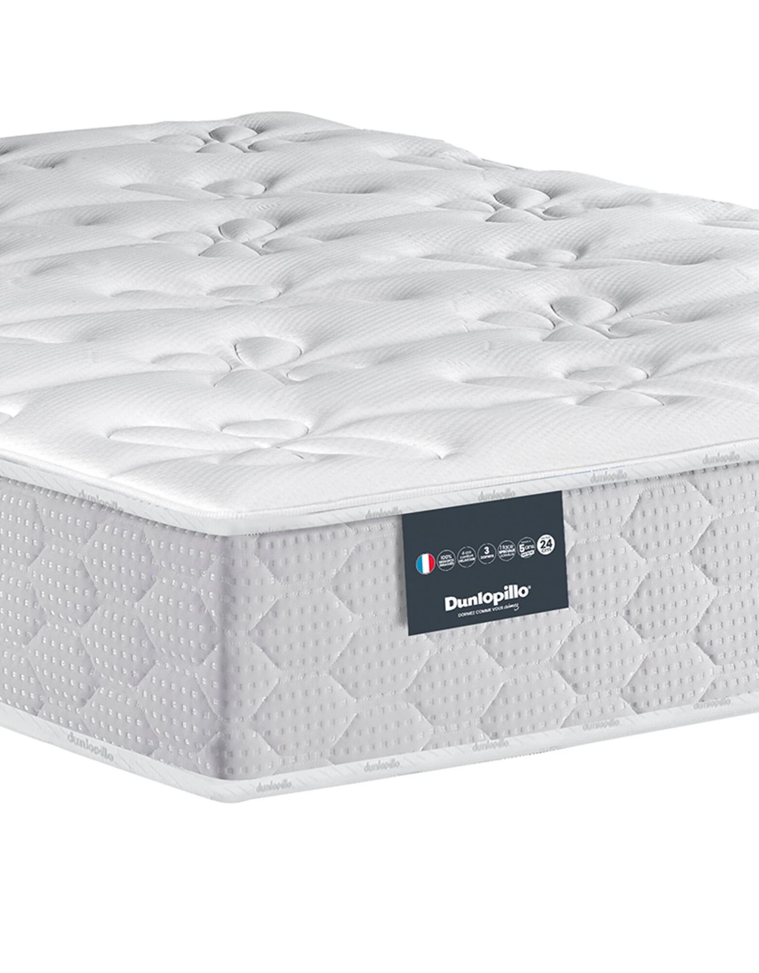 Matelas Ressorts Dunlopillo® Haut. 23 Cm, Confort Ferme 2 Matelas Ressorts Dunlopillo® Haut. 23 Cm, Confort Ferme – Image 2