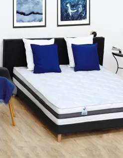 Matelas 690 Ressorts Ensachés 5 Zones 25 Cm Qualité Hôtellerie