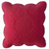 Housse Coussin Unie Style Boutis Cassandre