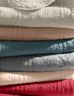 Couvre-lit Uni Style Boutis Cassandre 7 Couvre-lit Uni Style Boutis Cassandre -Valeurs des doublures de lit. 147231 C01 zoomx vue4