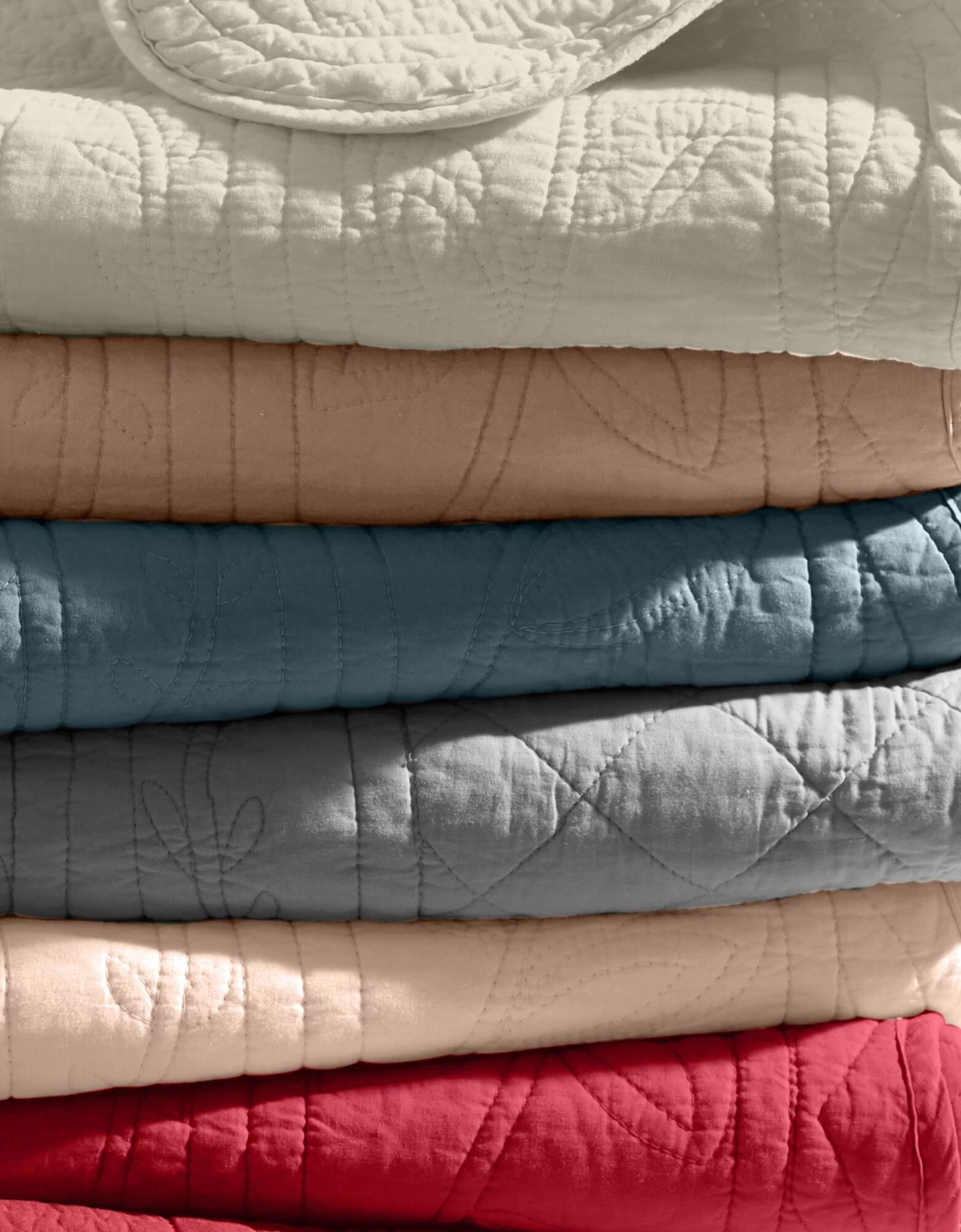 Couvre-lit Uni Style Boutis Cassandre 4 Couvre-lit Uni Style Boutis Cassandre – Image 4