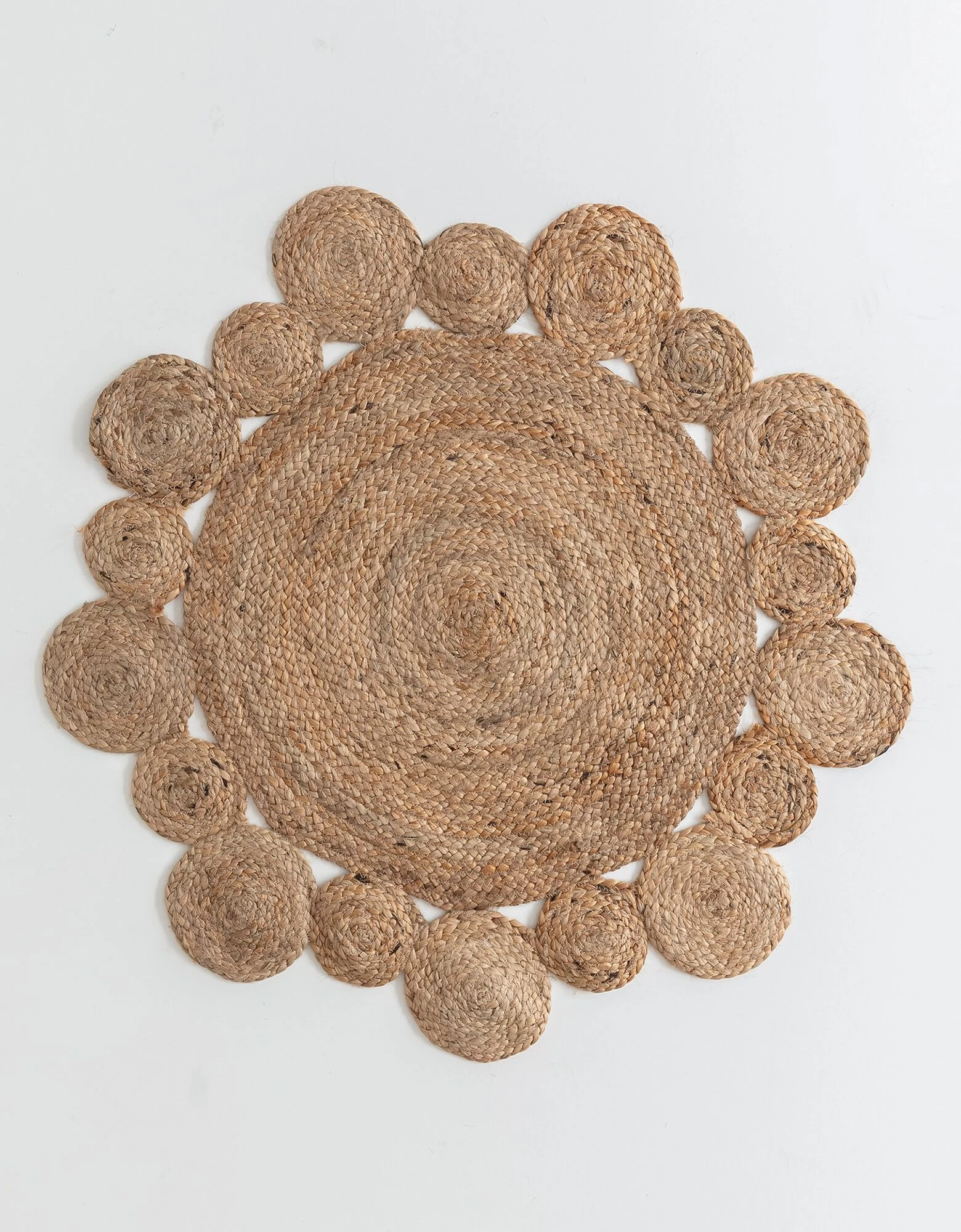 Tapis Rond En Jute Ajouré 3 Tapis Rond En Jute Ajouré – Image 3