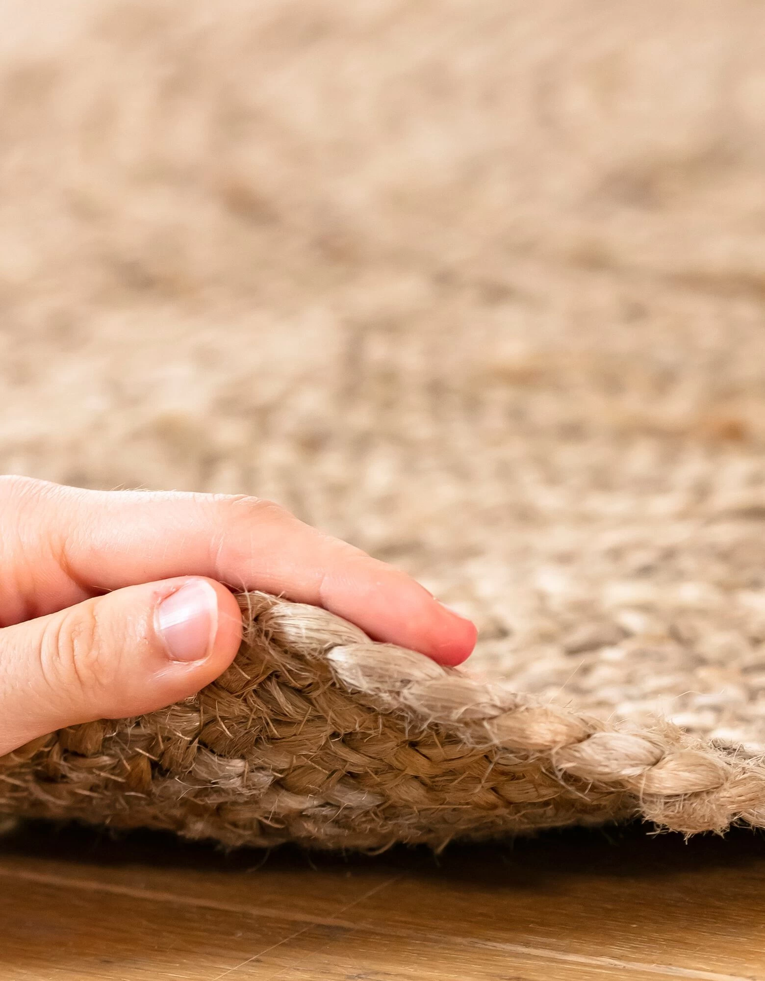 Tapis Rond En Jute Ajouré 7 Tapis Rond En Jute Ajouré – Image 7