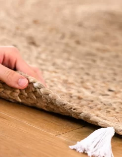 Tapis Rond En Jute Avec Pompons De Couleur 9 Tapis Rond En Jute Avec Pompons De Couleur -Valeurs des doublures de lit. 291012 C02 zoomx vue5