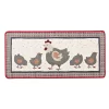 Tapis Cuisine Motif Cocotte Et Ses Poussins