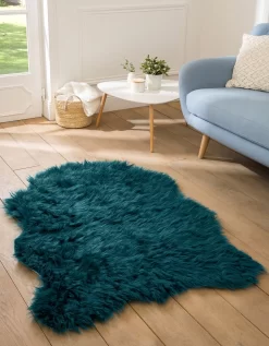Tapis Poils Forme Peau De Bête