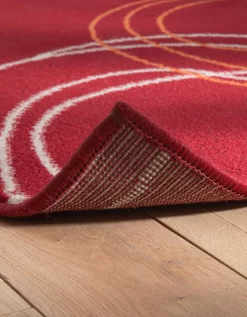 Tapis Motifs Cercles -Valeurs des doublures de lit. 291036 C01 zoomx vue3