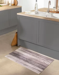 Tapis Vinyle Effet Parquet Cérusé -Valeurs des doublures de lit. 291057 C01 zoomx vue4