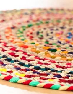 Tapis Rond En Jute Et Coton 9 Tapis Rond En Jute Et Coton -Valeurs des doublures de lit. 291074 C01 zoomx vue5