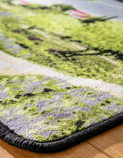 Tapis Cuisine Motif Mas Provençal -Valeurs des doublures de lit. 291076 C01 zoomx vue3