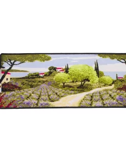 Tapis Cuisine Motif Mas Provençal -Valeurs des doublures de lit. 291076 C01 zoomx vue4