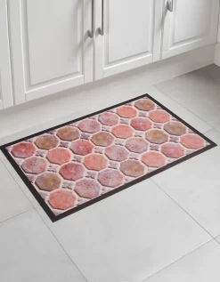 Tapis Vinyle Imitation Tomettes