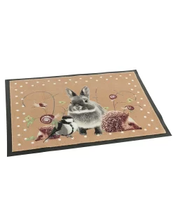 Tapis Anti-poussière Motif Lapin
