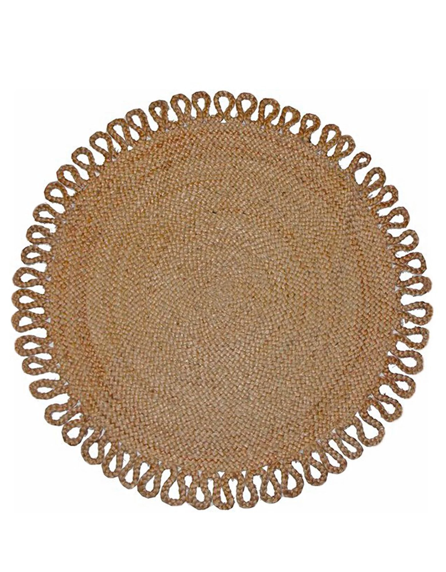Tapis Rond Jute Naturelle Contour Bouclette 4 Tapis Rond Jute Naturelle Contour Bouclette – Image 4